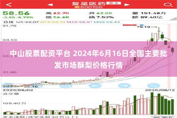 中山股票配资平台 2024年6月16日全国主要批发市场酥梨价格行情